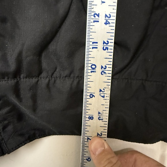 ID Wear Men's Black Windbreaker Rain Jacket Size XL - Picture 3 of 6